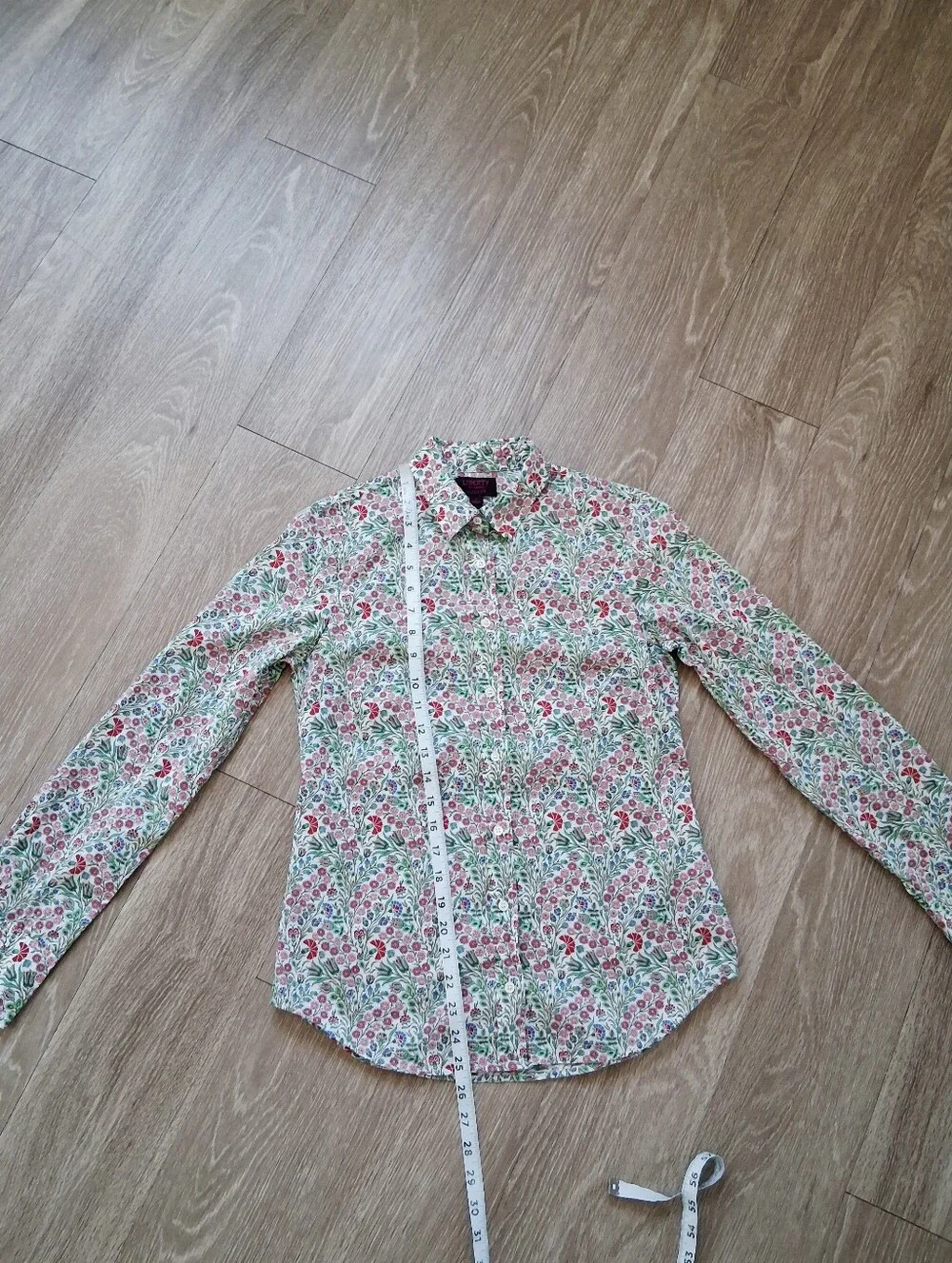 J. Crew Liberty Art Fabric Isborella Floral The Perfect Shirt